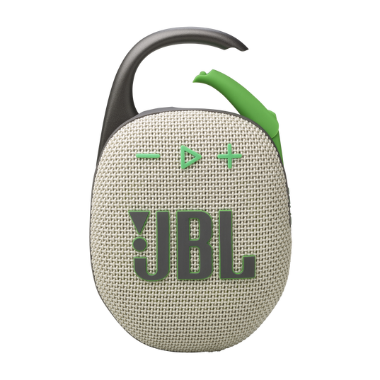 JBL Clip 5 Wireless Portable Speaker | Sand JBL Clip 5 Wireless Portable Speaker | Sand